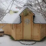 Hütte Aussenansicht
