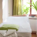 Massagestudio Röther Liege vorbereitet